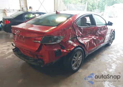 2017 Hyundai Elantra Se from USA, damaged, VIN KMHD84LF2HU224954